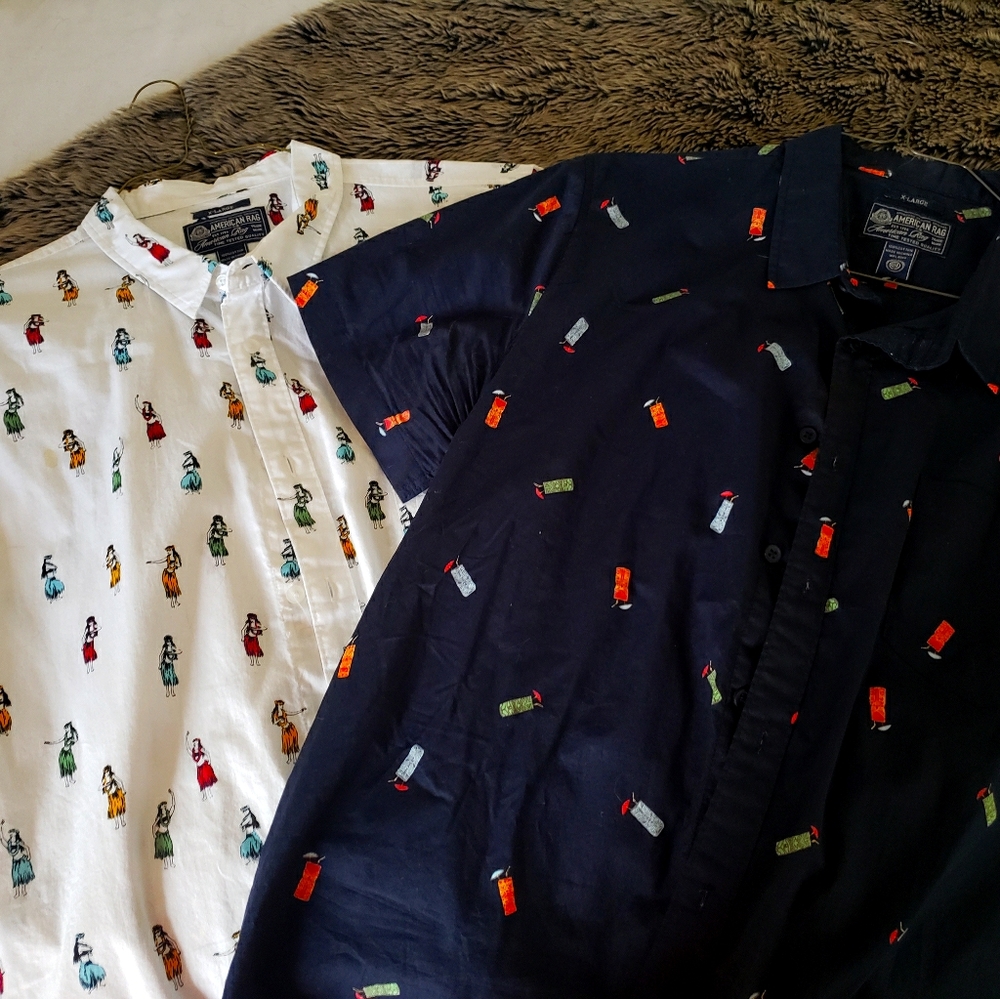 Whimsical Hawaiian shirts 👕